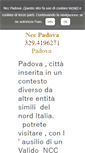 Mobile Screenshot of nccpadova.it